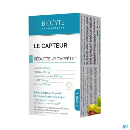 BIOCYTE LE CAPTEUR Reducteur d'Appetit - 60 Gelules