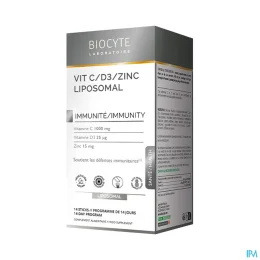Biocyte Vit C/D3/Zinc Liposomal