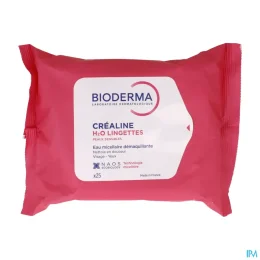 Bioderma Créaline H2O Lingettes démaquillantes