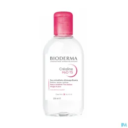 Bioderma Créaline H2O TS Eau micellaire démaquillante — Flacon 250 mL