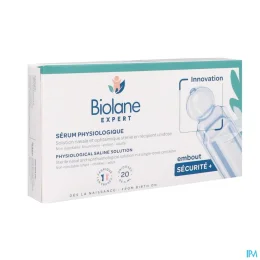 Biolane Expert Sérum Physiologique Embout Sécurité +