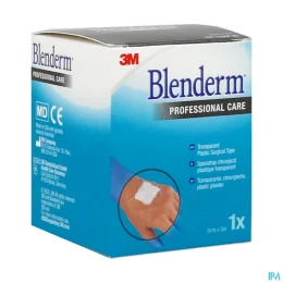 BLENDERM SPARADRAP Transparent 5cm x 5m - Sparadrap 3M