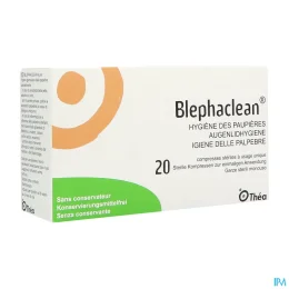 Blephaclean Lingettes stériles