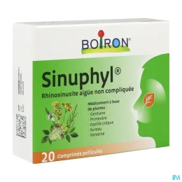 Boiron Sinuphyl Rhinosinusite aiguë non compliquée