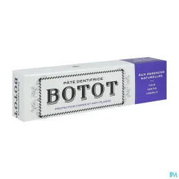 Botot Dentifrice Figue Menthe Cannelle — Tube 75 mL