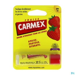 Carmex Stick Lèvres Fraise SPF15