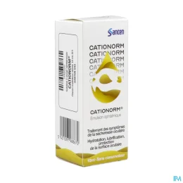 Cationorm émulsion opthalmique Sécheresse Oculaire — Flacon 10 mL