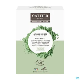 Cattier Argile Poudre Surfine Verte B