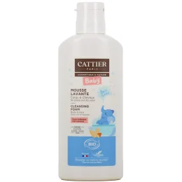 Cattier Bébé Mousse Lavante Bio Cheveux et Corps