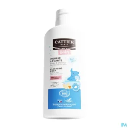 Cattier Bébé Mousse Lavante Bio Cheveux et Corps