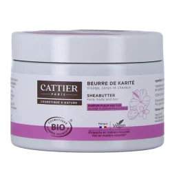 Cattier Beurre de Karité Bio Parfum Fleur des Îles