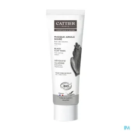 Cattier Masque Argile Noire Bio