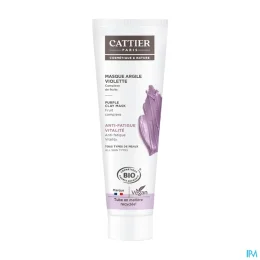 Cattier Masque Argile Violette Bio