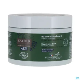 Cattier Men Baume Nourrissant Barbe et Cheveux