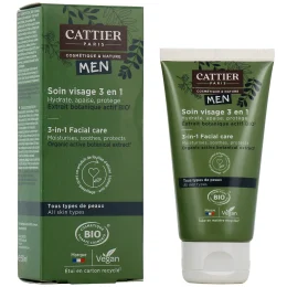 Cattier Men Soin Visage 3 en 1