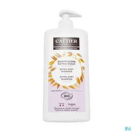 Cattier Shampooing Bio Extra-Doux Lait d'Avoine