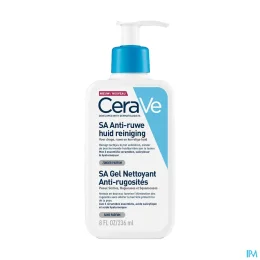 CeraVe SA Gel Nettoyant Anti-Rugosités — Flacon-Pompe 236 mL