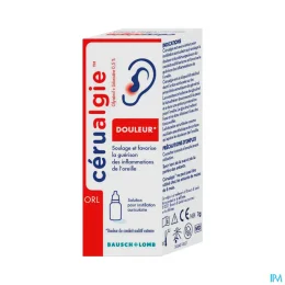 Cérualgie Douleur Gouttes Auriculaires