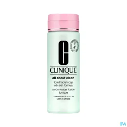 Clinique All About Clean™ Savon Visage Liquide Tonique - Nettoyant - Peaux Mixtes à Grasses