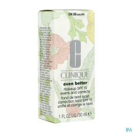 Clinique Even Better™ Fond de Teint Éclat Correction Teint SPF 15 03 Ivory - Anti-Pigmentation