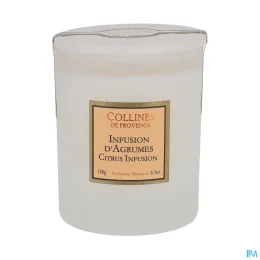 Collines De Provence Infusion Agrume Bougie