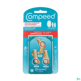Compeed Pansements Ampoules Assortiment — Boîte de 5 Pansements