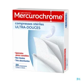Compresses Stériles Ultra-Douces 20 Unités