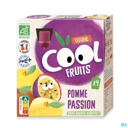 Cool Fruits Pomme Passion — Cool Fruits Pomme Passion Acerola 4 x 90 g