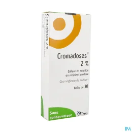Cromadoses 2% Collyre en Unidoses