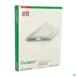Curapor Pansements Adh St Chir 10X8CM10