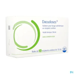 Dacudoses Lavage Oculaire
