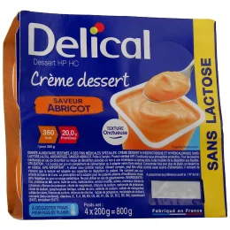Delical Crème Dessert HP HC Sans lactose