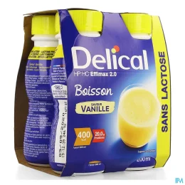 Delical Effimax 2.0 Boisson HPHC vanille