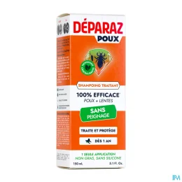 Déparaz Poux Xpulse Shampoing Traitant