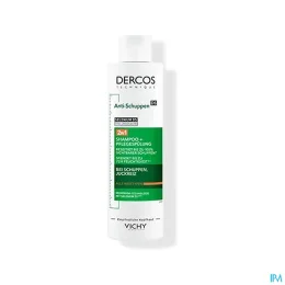 Dercos Shampooing Démêlant Traitant Anti-Pelliculaire 2en1 — Flacon 200 mL
