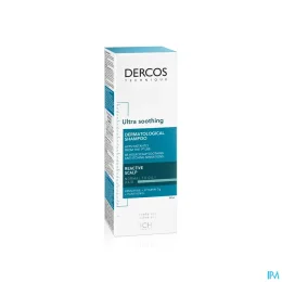 Dercos Shampooing Traitant Ultra Apaisant — Cheveux Normaux à Gras - Flacon 200 mL
