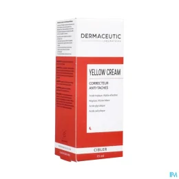 Dermaceutic Yellow Cream Correcteur Anti-tâches Cibler 15ml