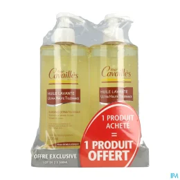 Dermo U.H.T Huile Lavante Surgras Lot de 2 x 500 ml