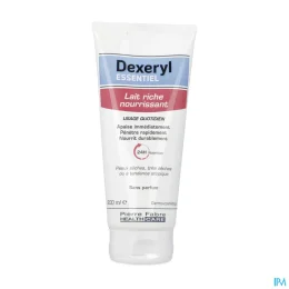 Dexeryl Essentiel Lait Riche Nourrissant — Tube 200 mL