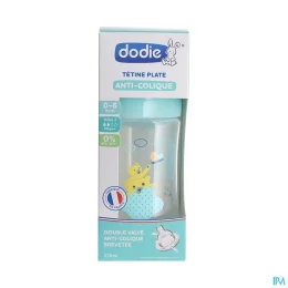 Dodie Biberon Tétine Plate Anti-Colique