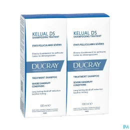 Ducray Kelual DS Shampooing Traitant — DUCRAY KELUAL DS Shampooing Traitant Pellicules - Lot de 2x100ml