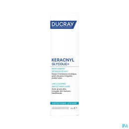 Ducray Keracnyl Glycolic+ Crème Désincrustante