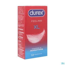 Durex Feeling XL Préservatifs Larges