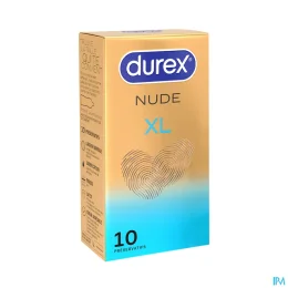 Durex Nude Extra Large Préservatifs XL