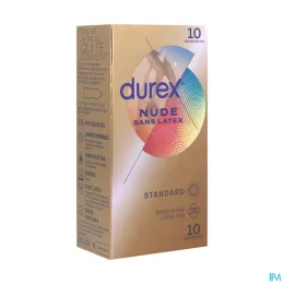 Durex Nude Préservatifs Sans Latex