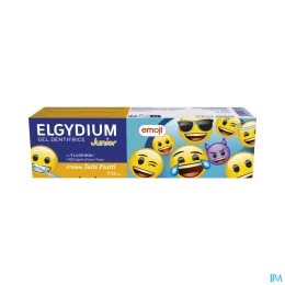 Elgydium Junior Emoji Dentifrice 7-12 ans Tutti Frutti