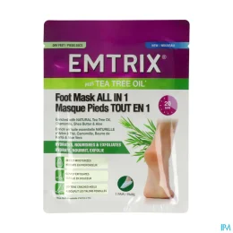 Emtrix Masque Pieds Tout en 1