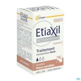Etiaxil Détranspirant Aisselles Peaux sensibles Confort+