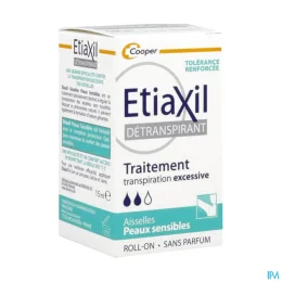Etiaxil Sensitive Détranspirant Aisselles Roll-on