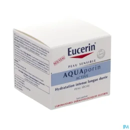 Eucerin Aquaporin Active Soin Hydratant Peaux sèches